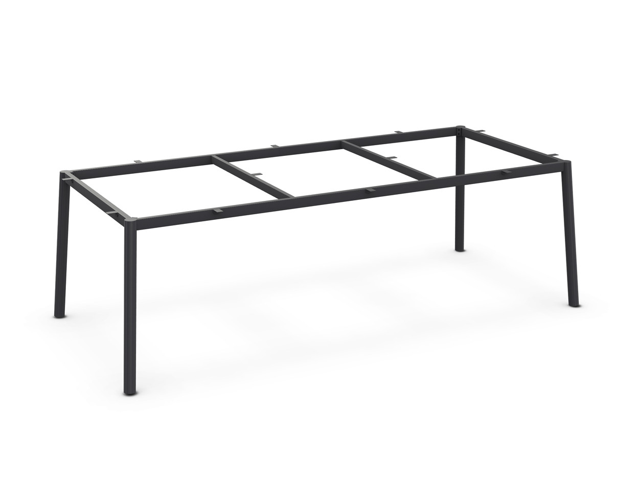 Tafelonderstel Durham alu charcoal 2120x920x730mm