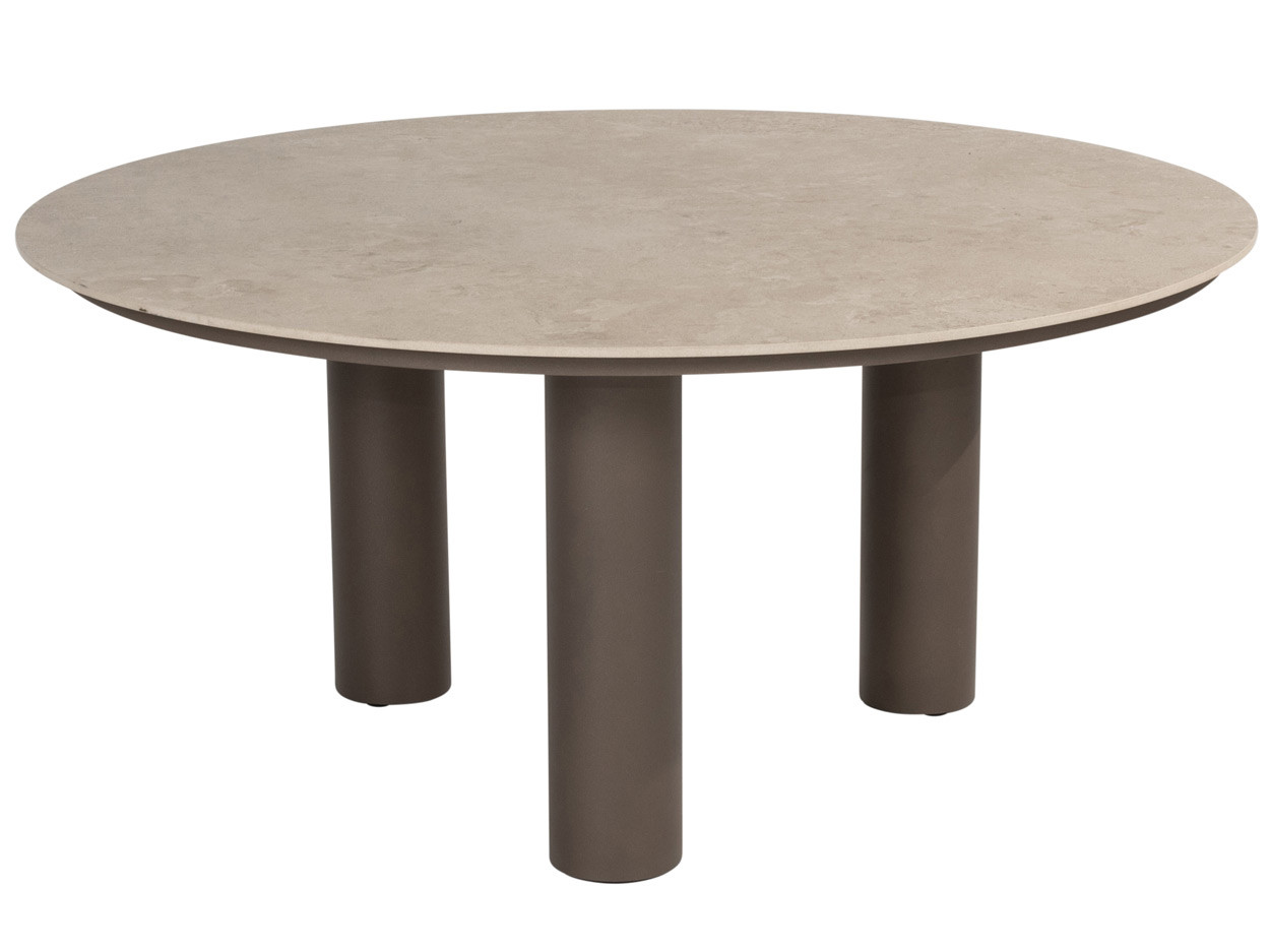 Arizona table ceramic sabia panna round 160 cm 