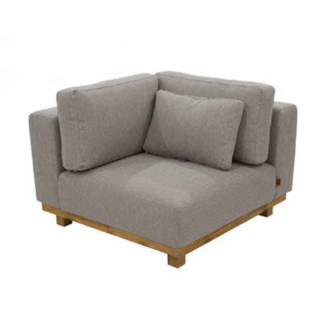 Paradiso upholstery corner teak with 4 cushions