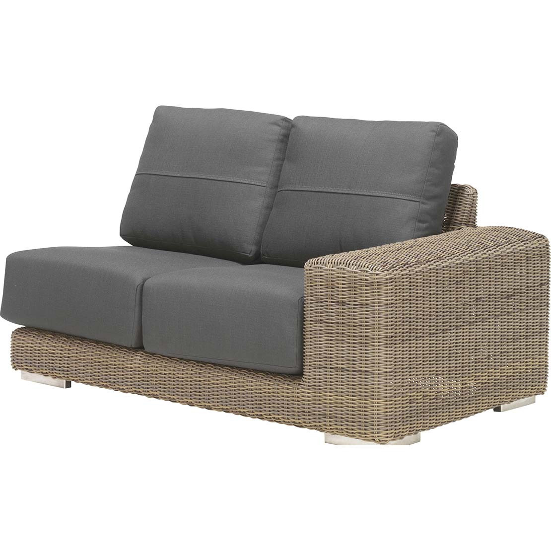 Kingston modular 2 seater left with 4 cushions