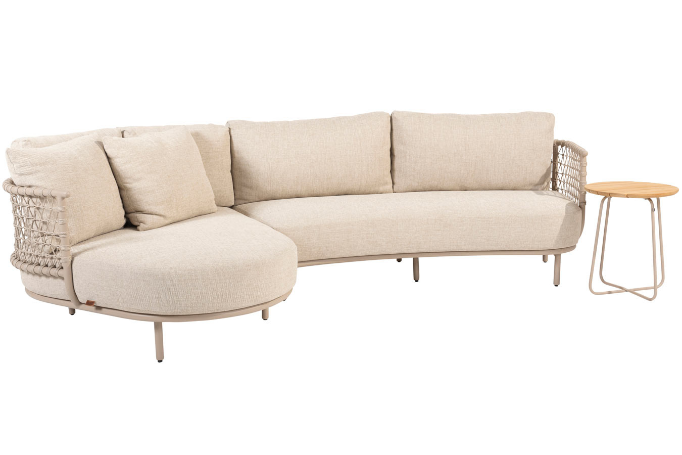 Sardinia chaise-loungeset met Verdi sidetable