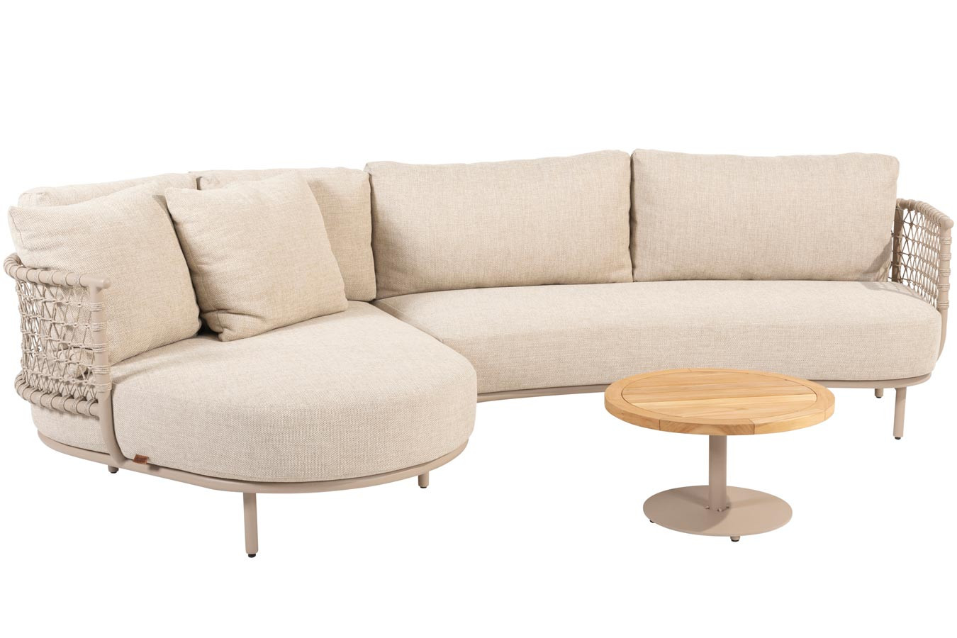 Sardinia chaise-loungeset met Volta salontafel