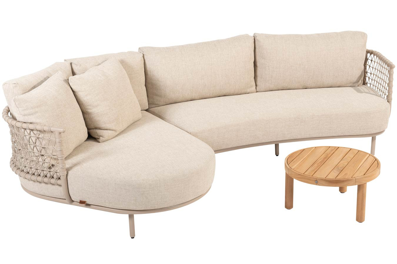 Sardinia chaise-loungeset met Finn salontafel
