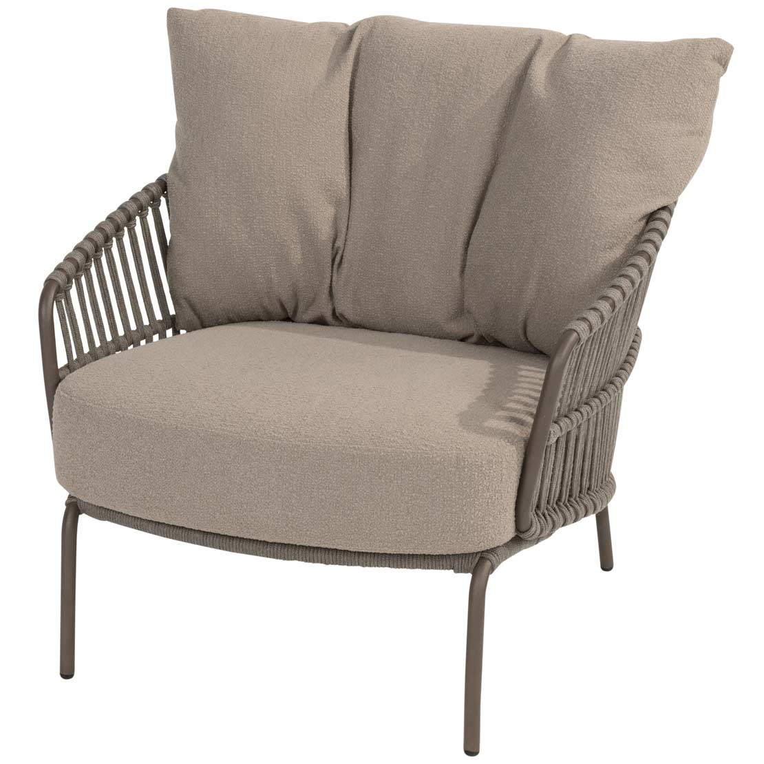 Capalbio living chair terre with 2 cushions