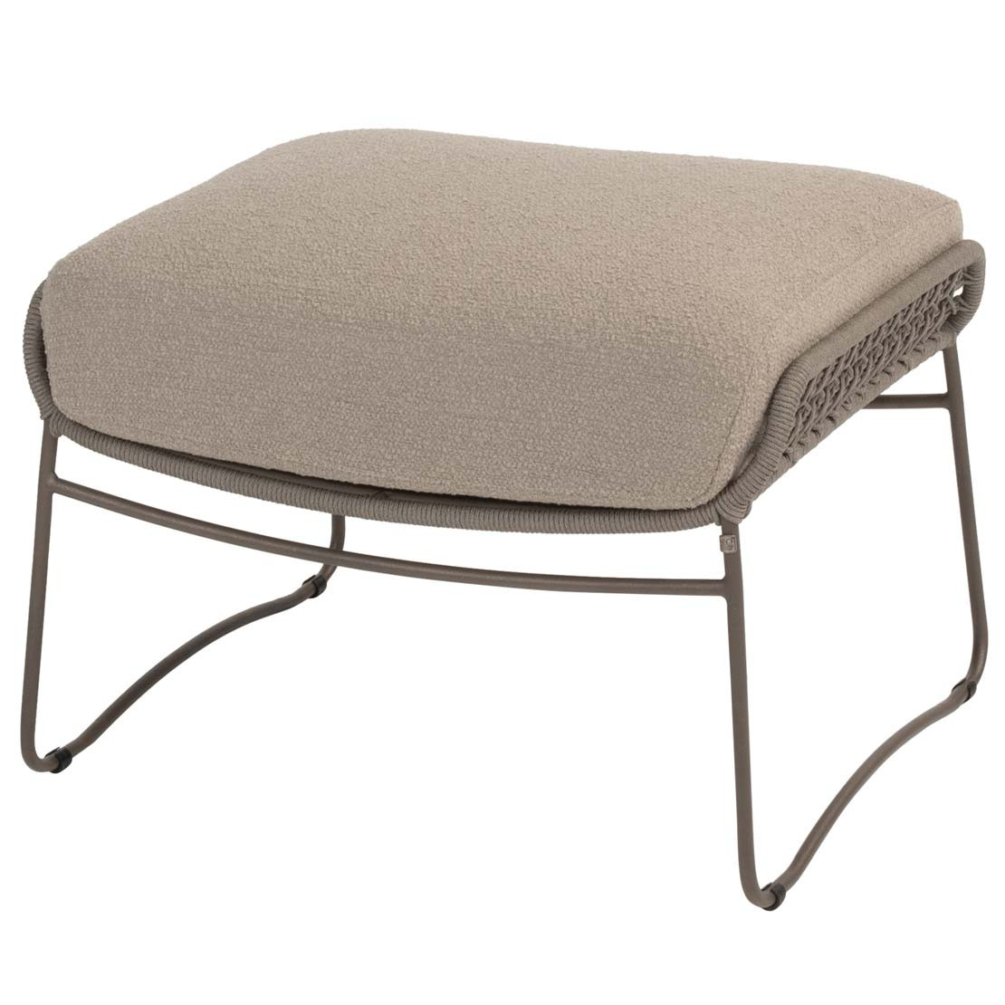 Moretti footstool terre with cushion