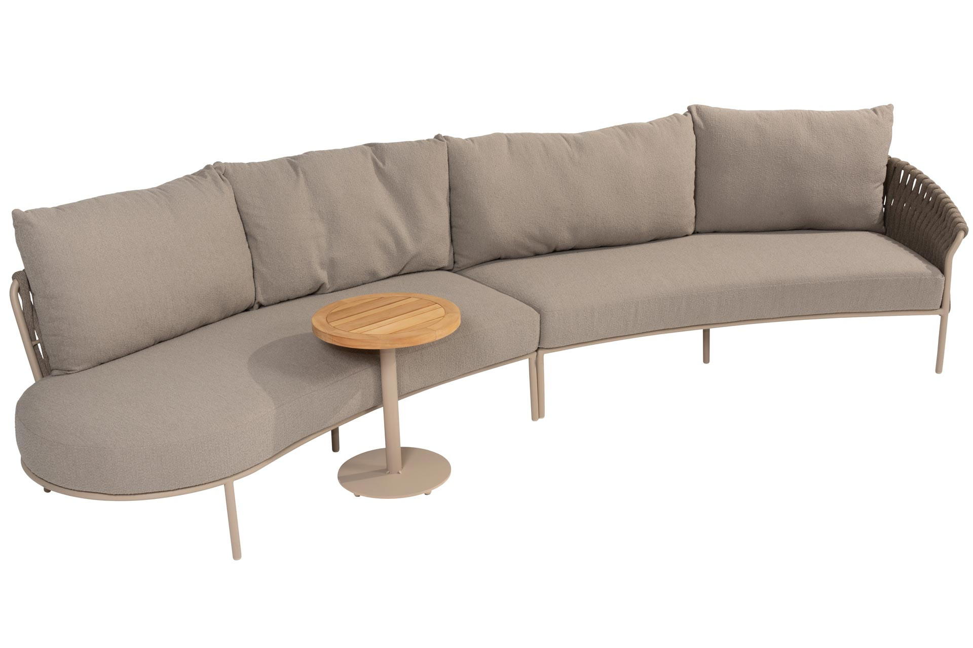 Comino loungebank met Volta sidetable