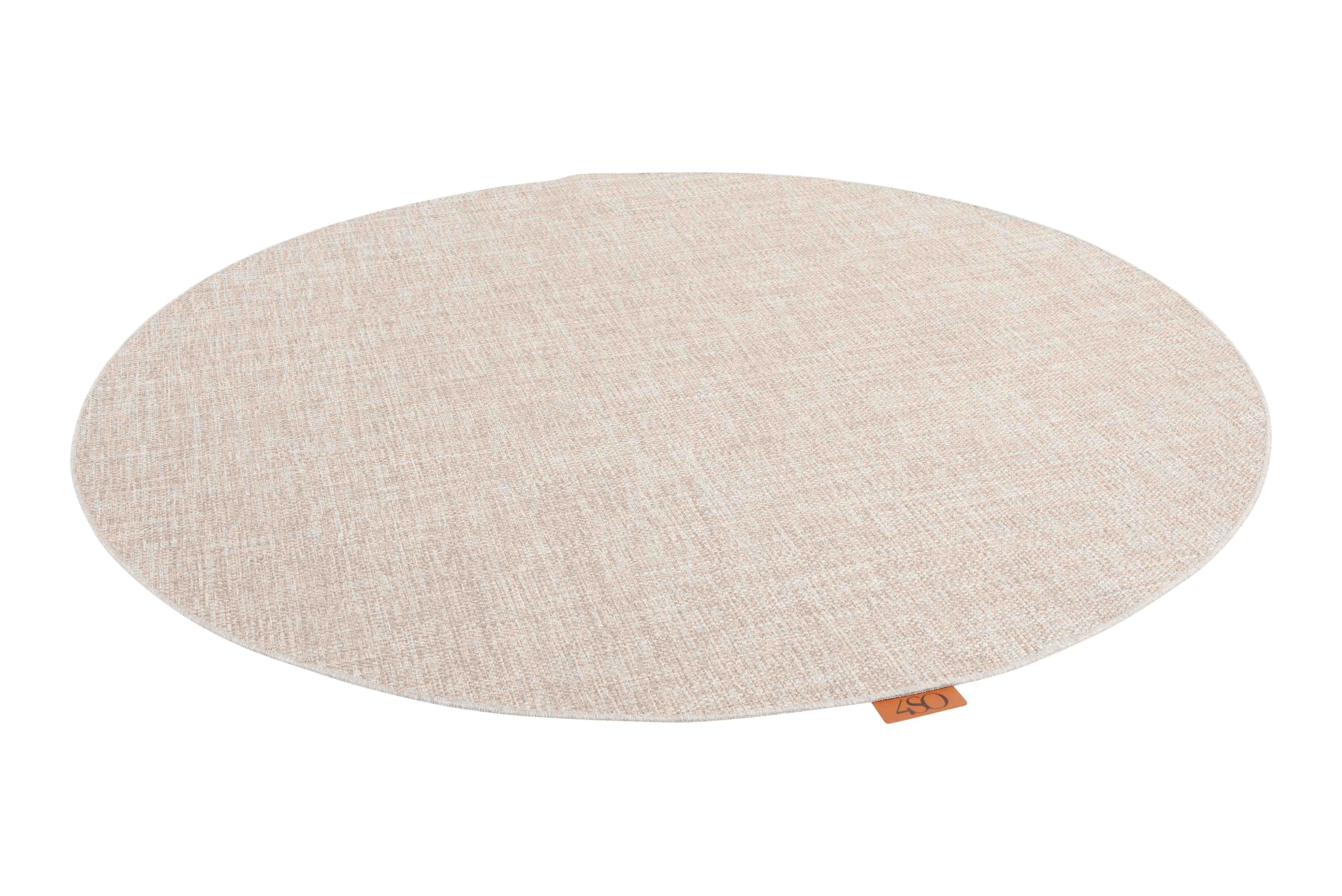 Outdoor rug oyster round 300 cm