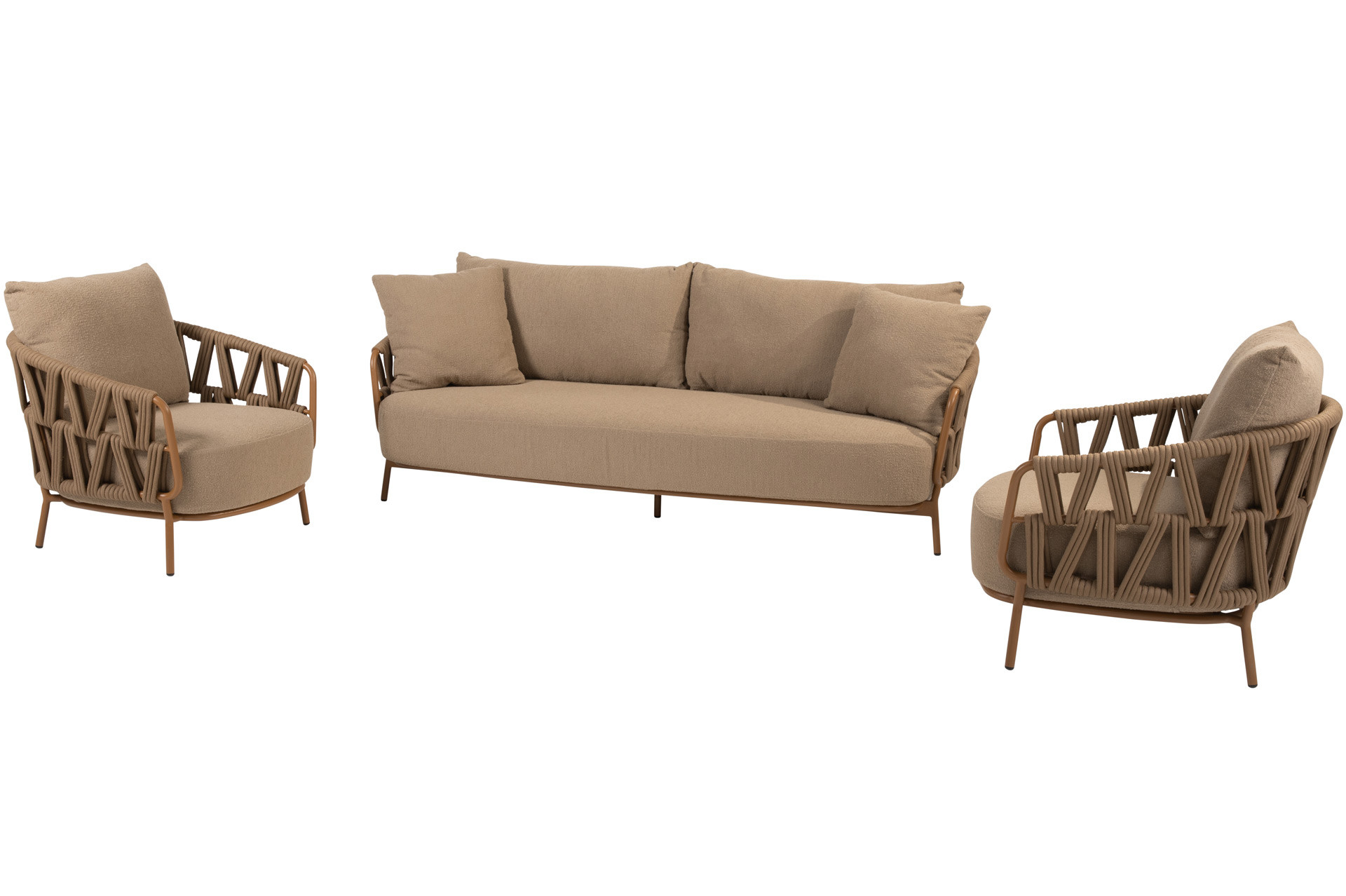 Biarritz stoel-bank loungeset