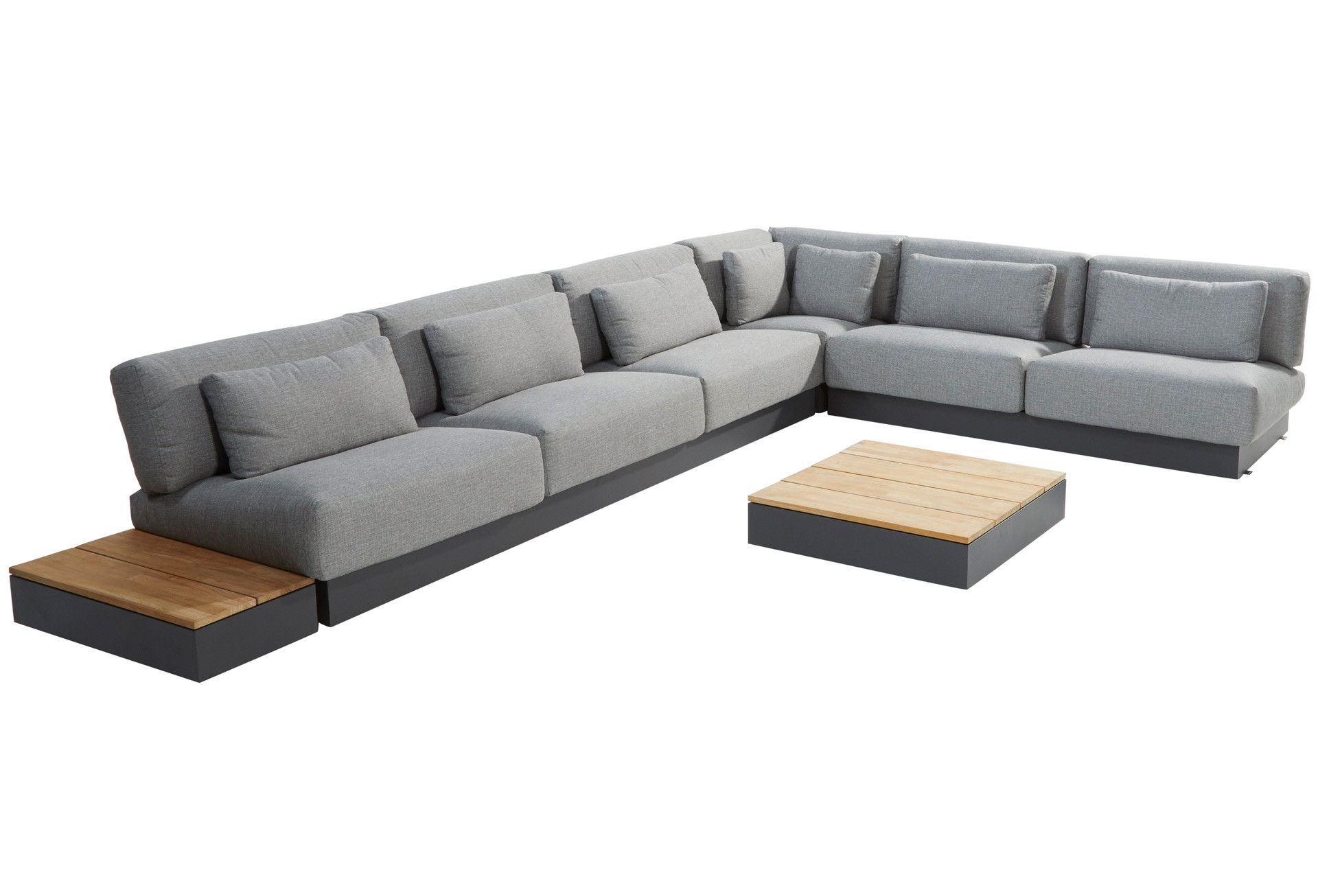 Ibiza modular big corner set with coffeetable and end table