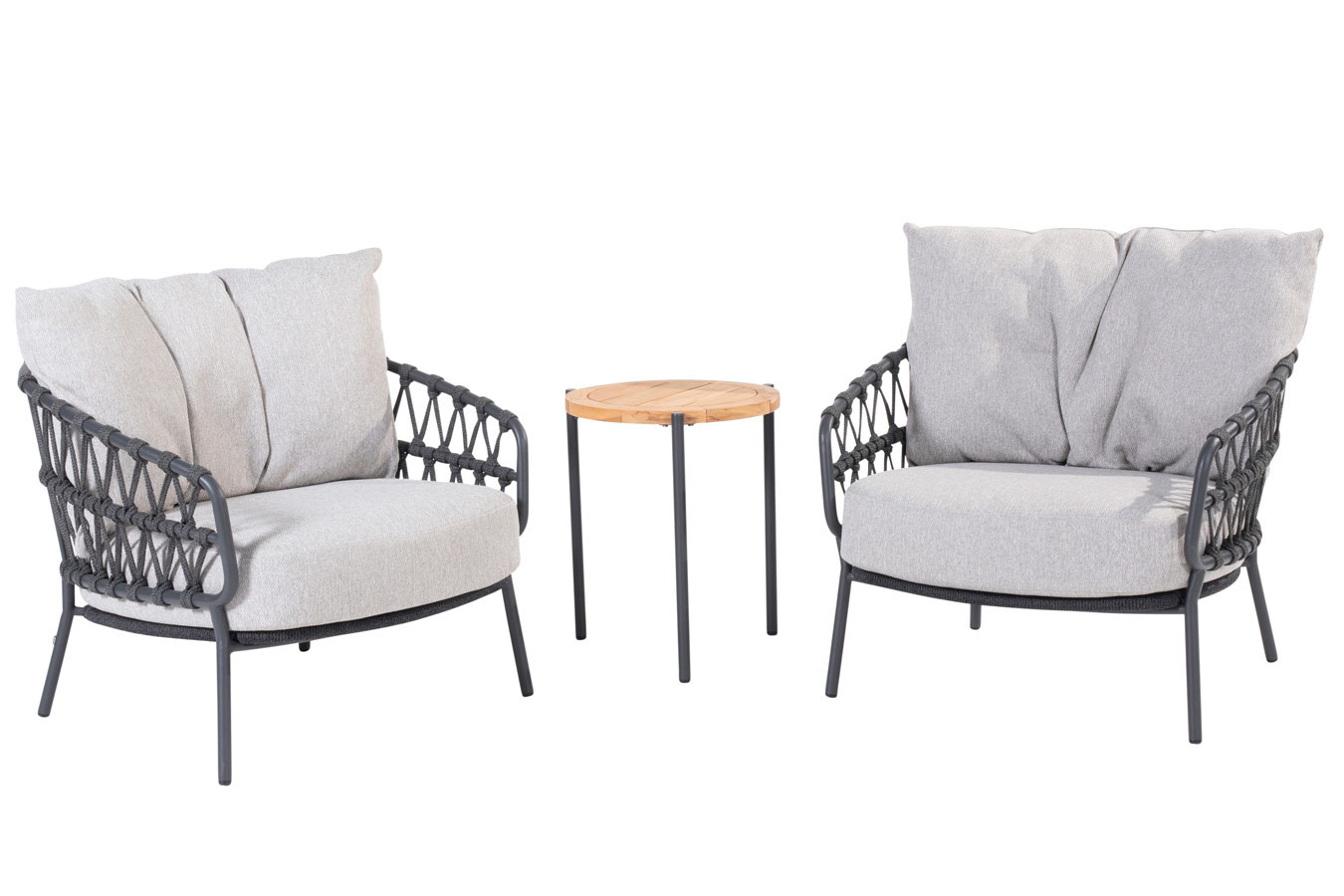 Calpi bistro living set with Yoga side table