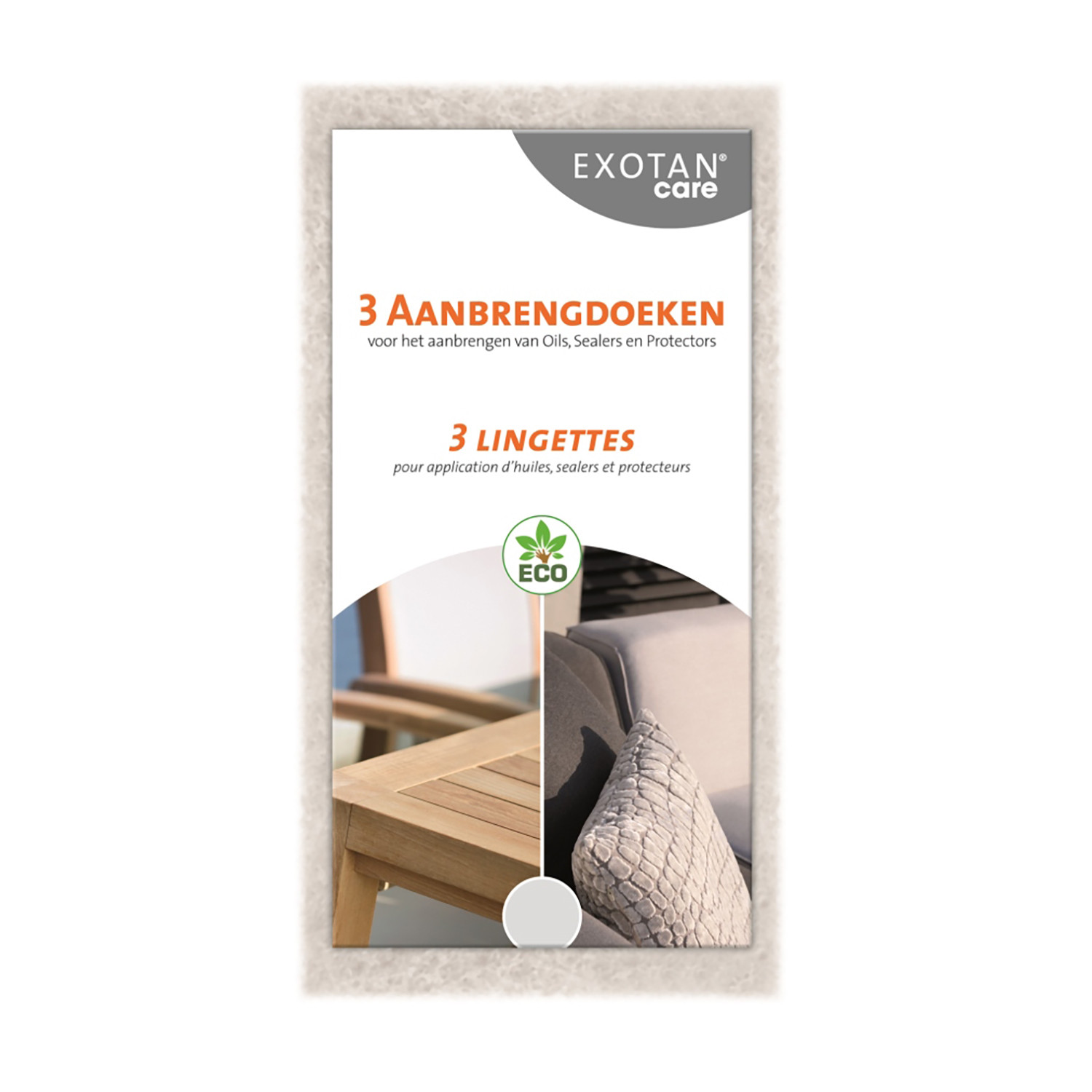 Exotan Care aanbrengdoeken (3 stuks)