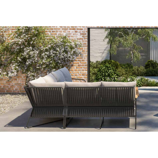 Balade center anthracite with 2 cushions