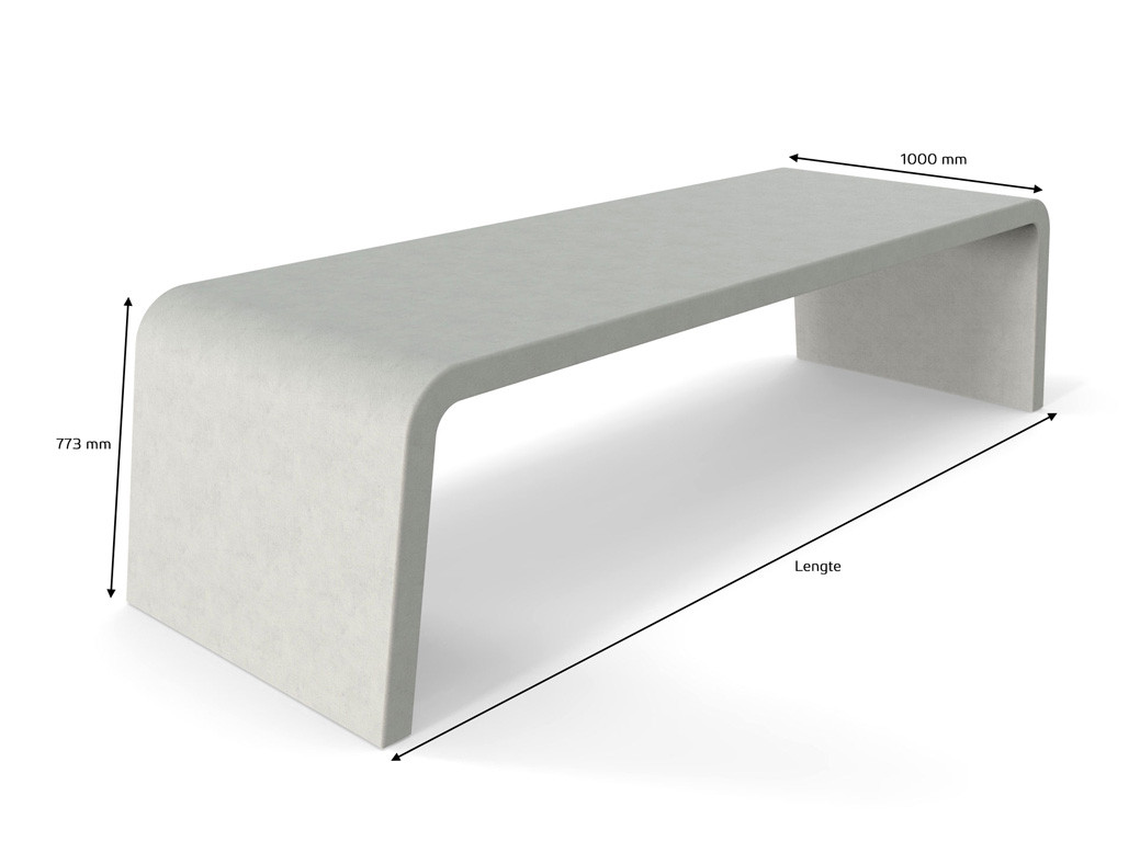 Afmetingen Liv tuintafel