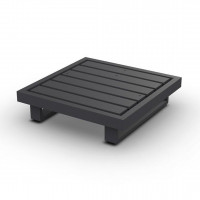 Fano Lounge Base 1-Seat Alu Charcoal Mat