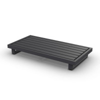 Fano Lounge Base 2-Seat Alu Charcoal Mat