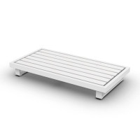 Fano Lounge Base 2-seat Alu White Mat