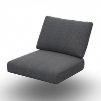 Kapra Cushion Seat + Back Single Sunbrella Sooty