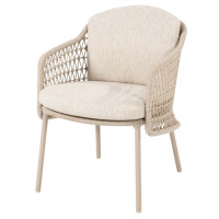 Puccini dining chair latte with 2 cushions