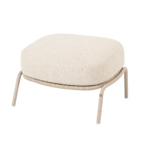 Puccini footstool latte with cushion