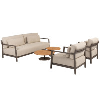 Capresi loungeset met Volta coffeetables