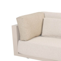 Metropolitan Latte corner cushion big