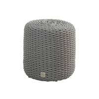 Muffin rope round 40 cm (H42) Mid Grey hocker