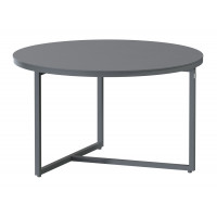 Valetta coffee table Alu round 58.5 c Alu legs (H35)
