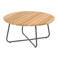 Verdi coffee table natural teak 73 round H 35