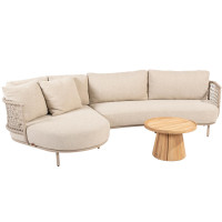 Sardinia chaise-loungeset met Pablo salontafel