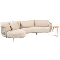 Sardinia chaise-loungeset met Verdi sidetable