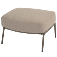 Capalbio footstool terre with cushion