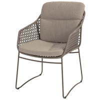 Moretti dining chair high back terre with 2 cushions