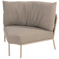Comino organic XL corner latte with 2 cushions