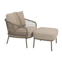 Jura stoel-hocker loungeset