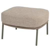 Jura footstool olive with cushion