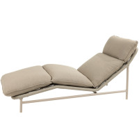 Tahiti sunbed latte with cushion