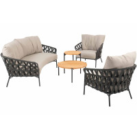Albareto loungeset met Yoga coffee tables