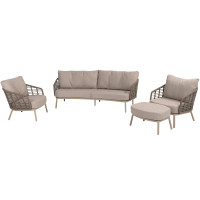 Puglia loungeset met hocker