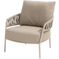 Calma living chair latte with 2 cushions