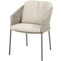 Florence dining chair terre with 2 cushions