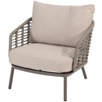 Puglia living chair terre with 2 cushions