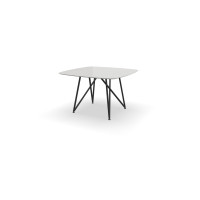 Vierkante bootvorm Dekton Natura tafel Genua