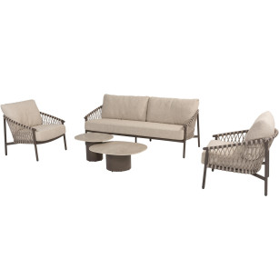 Allora loungeset met Sofie coffee tables