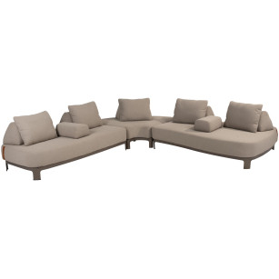 Santorini modulaire hoek-loungeset