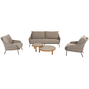 Montera loungeset met Finn coffeetables