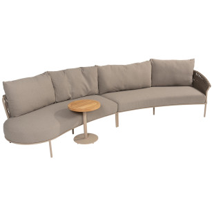 Comino loungebank met Volta sidetable