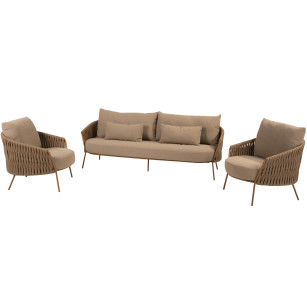 Molina stoel-bank loungeset Amber