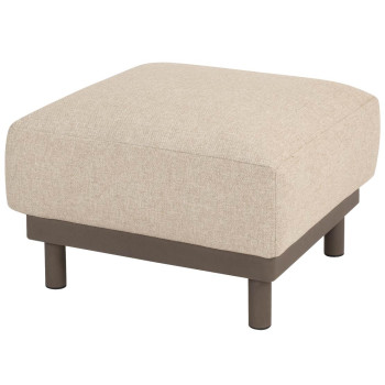 Capresi footstool terre with cushion