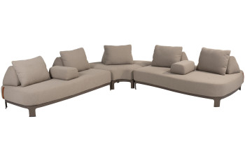 Santorini modulaire hoek-loungeset