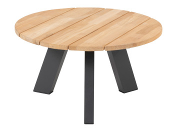 Cosmic coffee table round teak 65 X 35 cm